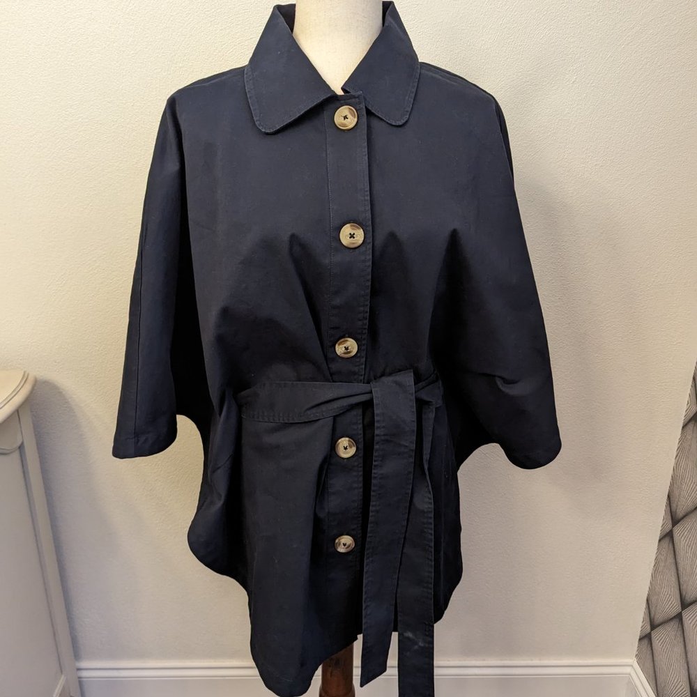 Ann Taylor Trench Poncho - Picture 9 of 10